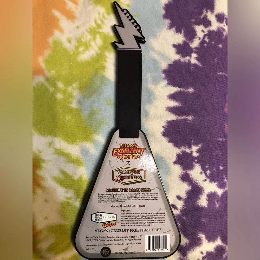 Vampyre Cosmetics 🎸Bill & Ted's Excellent Adventure Eyeshadow Palette🔥